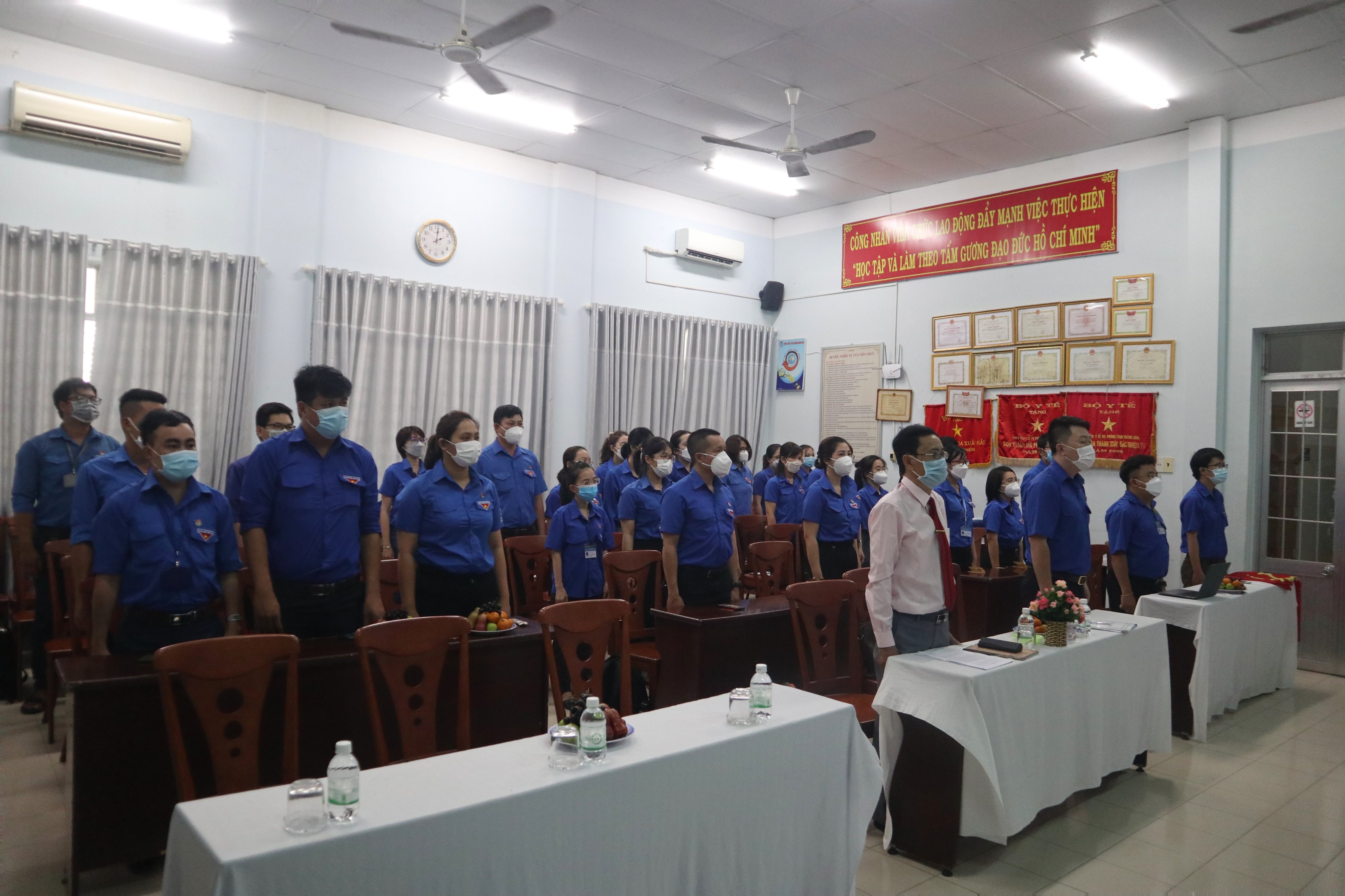 Đại hội chi đoàn trung tâm Kiểm soát bệnh tật tỉnh Khánh Hòa lần thứ II, nhiệm kỳ 2022 - 2024